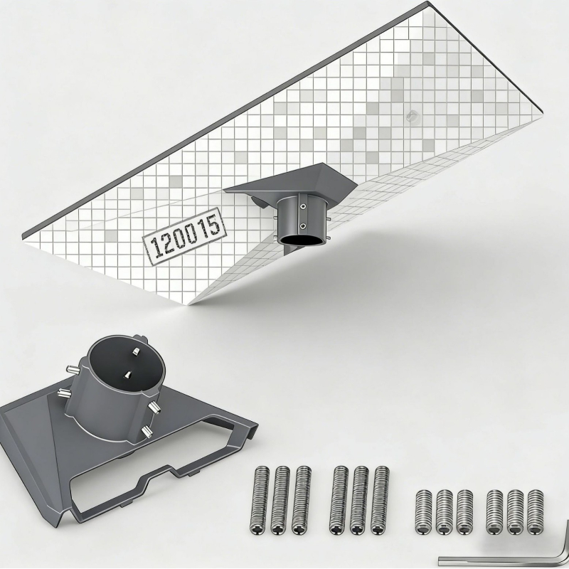 Outdoor Furniture Metal - Wytrzymały aluminiowy uchwyt zewnętrzny Gen3, trzecia