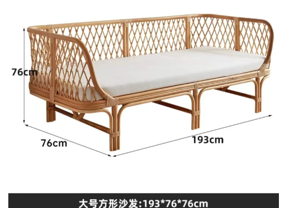 Outdoor Furniture Rattan - Fotel wypoczynkowy z rattanu Sofa Krzesła