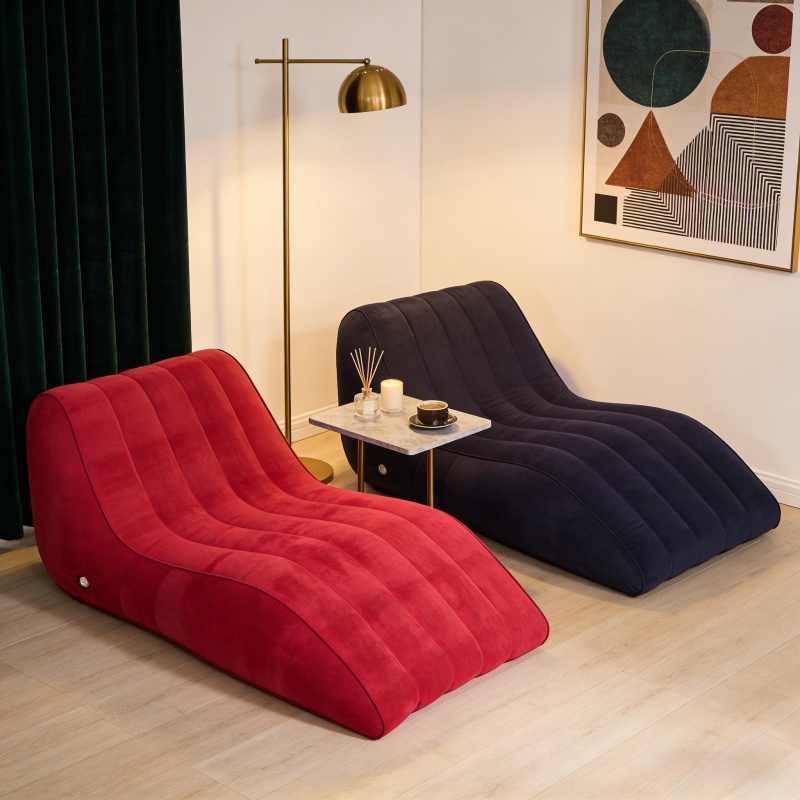 Outdoor Furniture Types - Nadmuchiwana sofa rekreacyjna, pogrubiona pluszowa leniwa