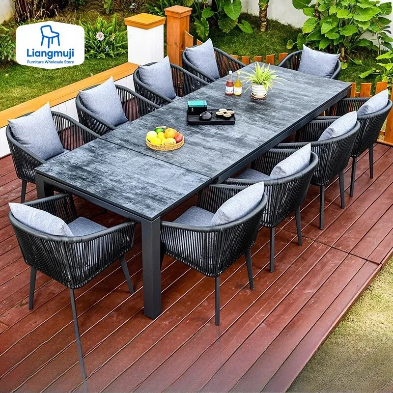 Outdoor Furniture Teak - Zestaw mebli ogrodowych, meble ogrodowe z