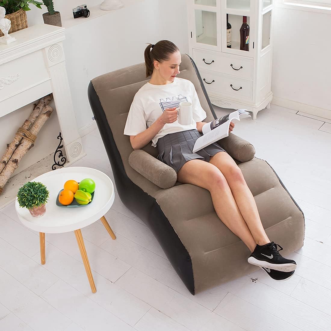 Outdoor Furniture Sales - Składana dmuchana sofa, nadmuchiwany fotel wypoczynkowy,