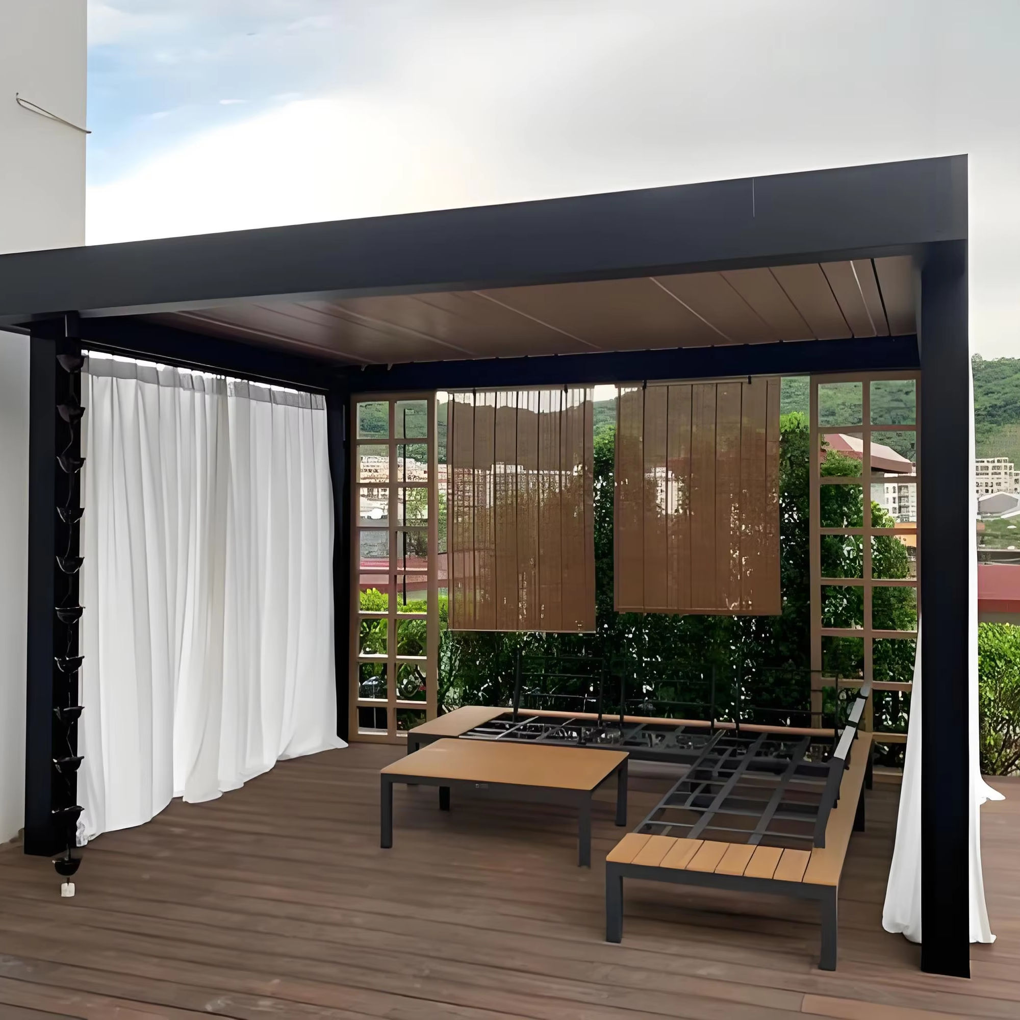 Luksusowy, malowany proszkowo, – Outdoor Furniture Metal recenzja i cena