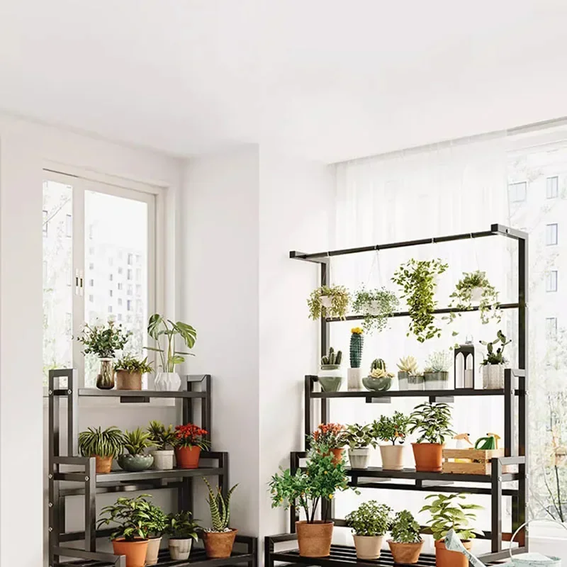 Warstwowa półka na rośliny uni – Outdoor Furniture Balcony recenzja i cena
