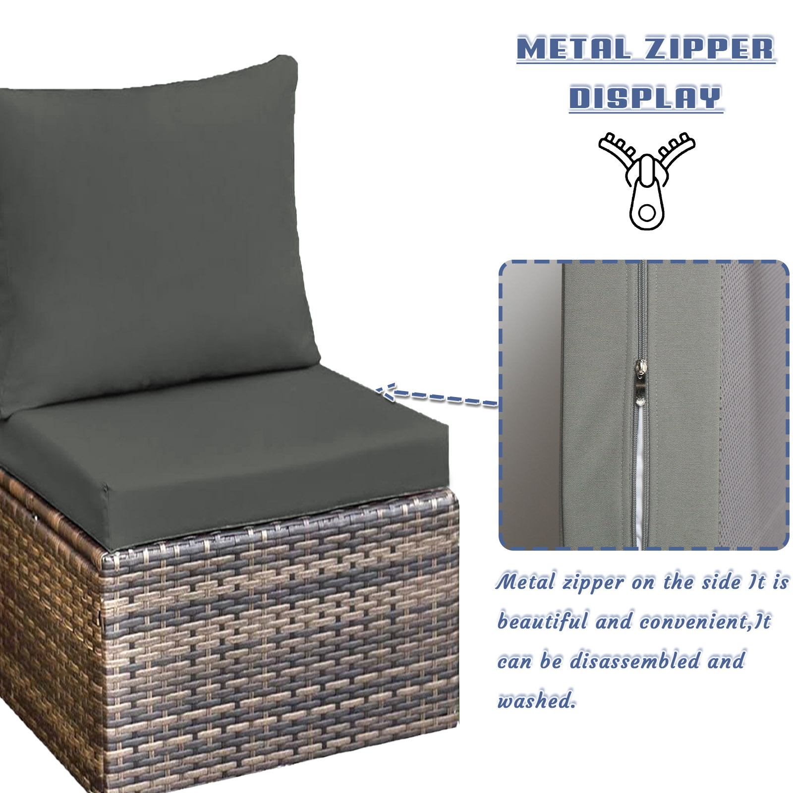 Poduszki na siedzisko i oparci – Outdoor Furniture Upholstery recenzja i cena