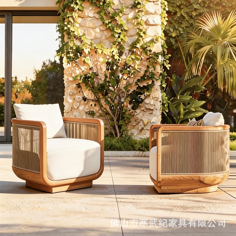 Sofa ogrodowa z teaku, łóżko n – Outdoor Furniture Teak Wood recenzja i cena