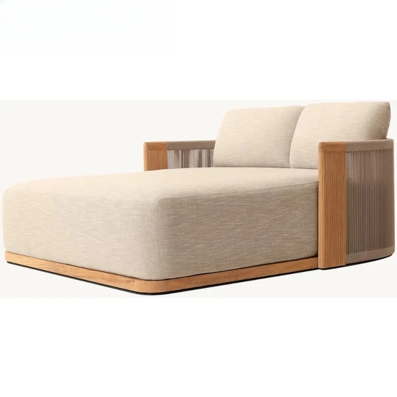 Leżanka ogrodowa z teaku, odpo – Outdoor Furniture Teak recenzja i cena