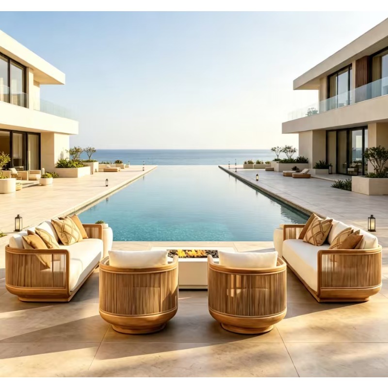Leżanka ogrodowa z teaku, odpo – Outdoor Furniture Teak recenzja i cena