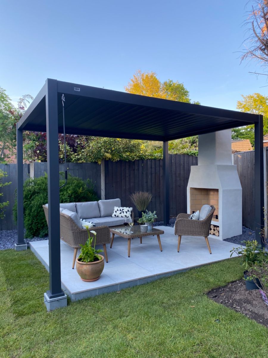 Willa w minimalistycznym stylu – Outdoor Furniture Metal recenzja i cena