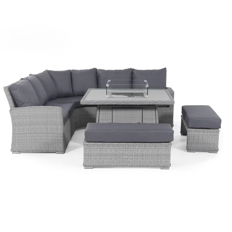 Wodoodporny 4-częściowy zestaw – Outdoor Furniture Set With Fire Pit recenzja i cena
