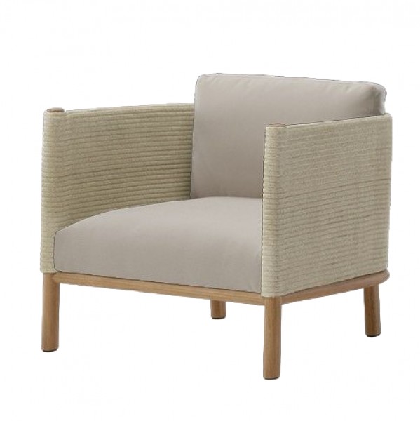 Rama z drewna tekowego, plecio – Outdoor Furniture Teak recenzja i cena