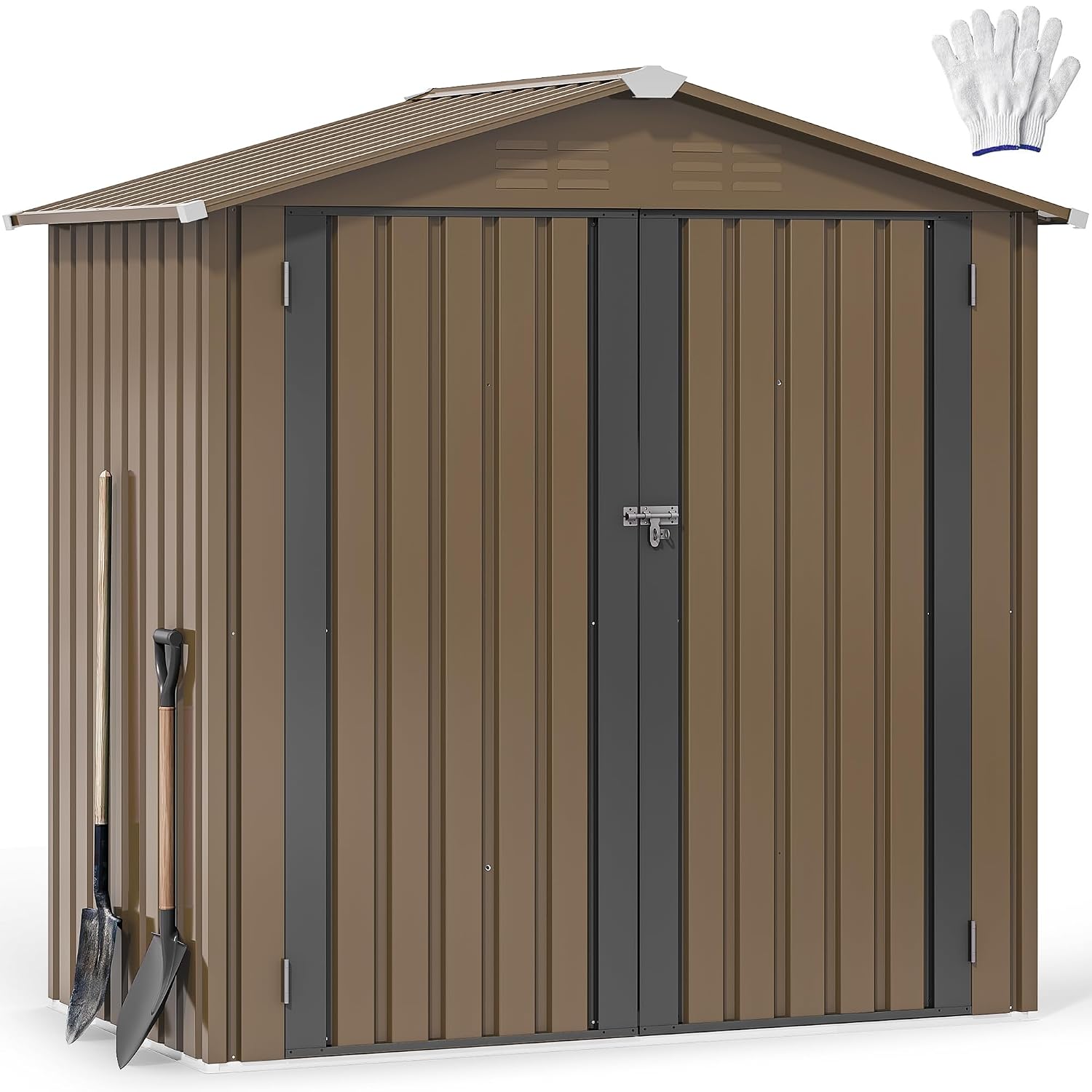 Metalowy schowek ogrodowy 6x4  – Outdoor Furniture Metal recenzja i cena
