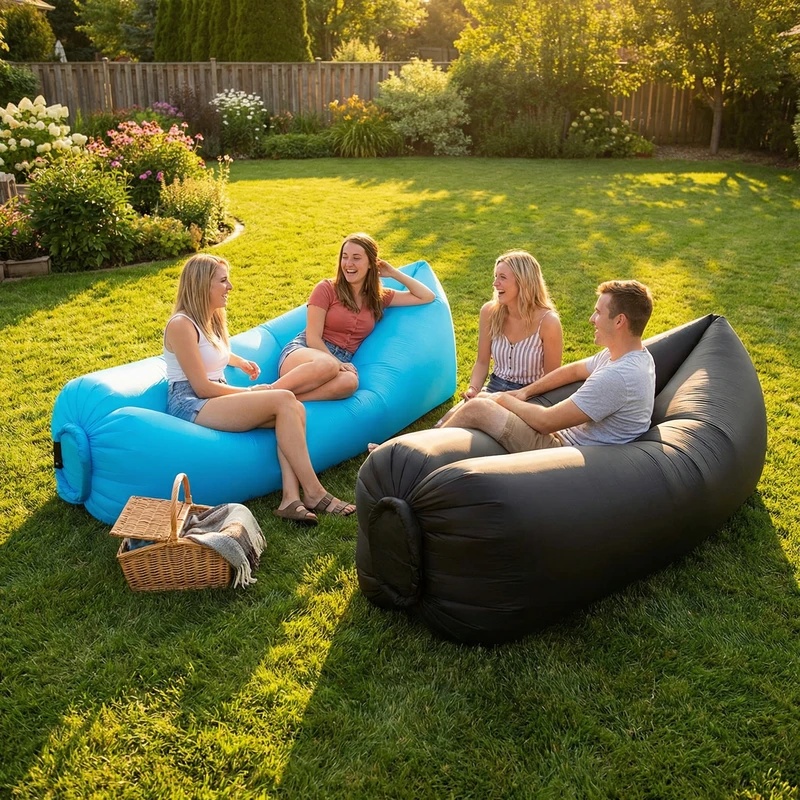 Przenośna dmuchana sofa, szybk – Outdoor Furniture Sales recenzja i cena