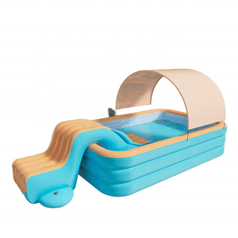 Duży, nadmuchiwany basen z PVC – Outdoor Furniture Designer recenzja i cena