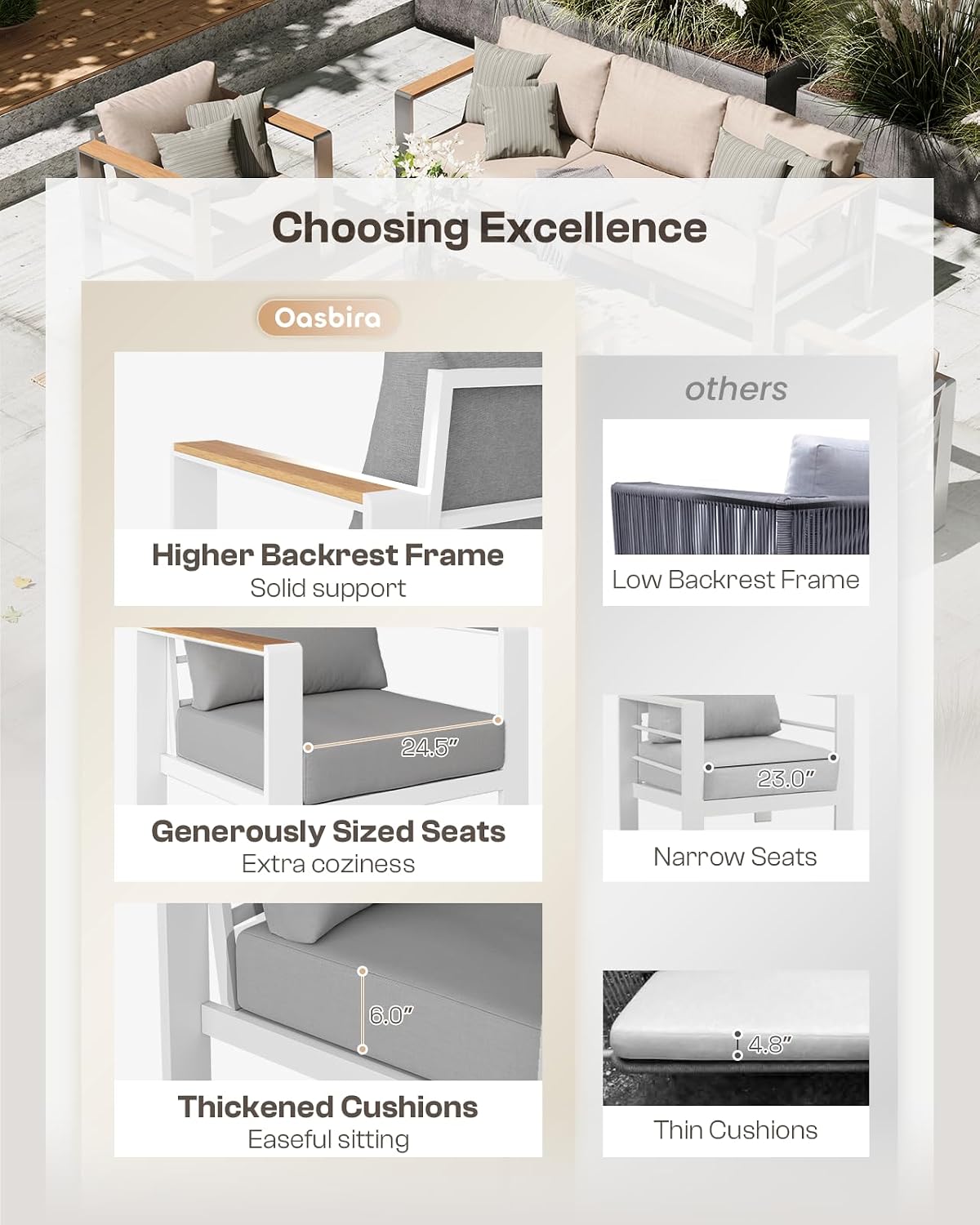Aluminiowy dwuosobowy fotel og – Outdoor Furniture Balcony recenzja i cena
