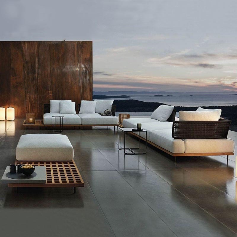 Sofa ogrodowa na zewnątrz, meb – Outdoor Furniture Teak recenzja i cena