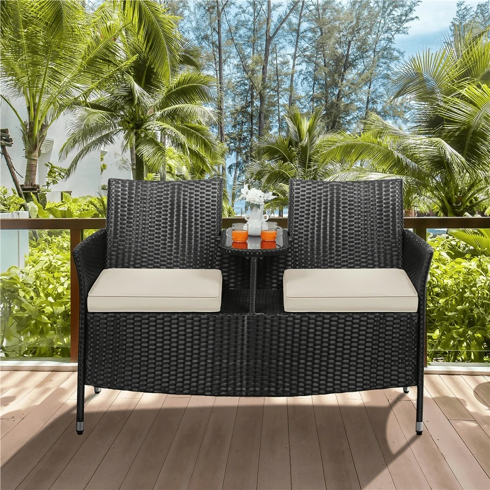 Wysokiej jakości dwuosobowe kr – Outdoor Furniture Rattan recenzja i cena