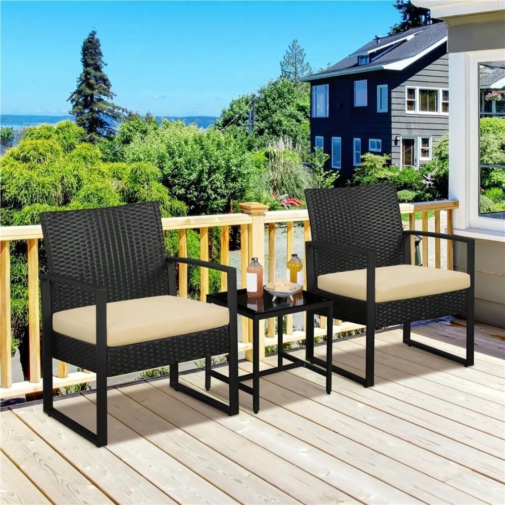 3-częściowy zestaw mebli ogrod – Outdoor Furniture Designer recenzja i cena
