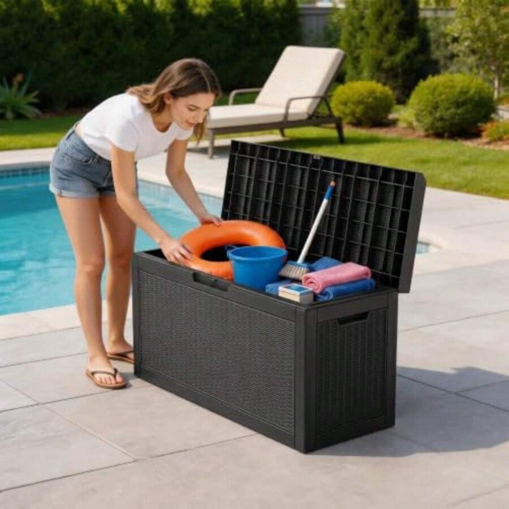 Zewnętrzny pojemnik do przecho – Outdoor Furniture Rattan recenzja i cena