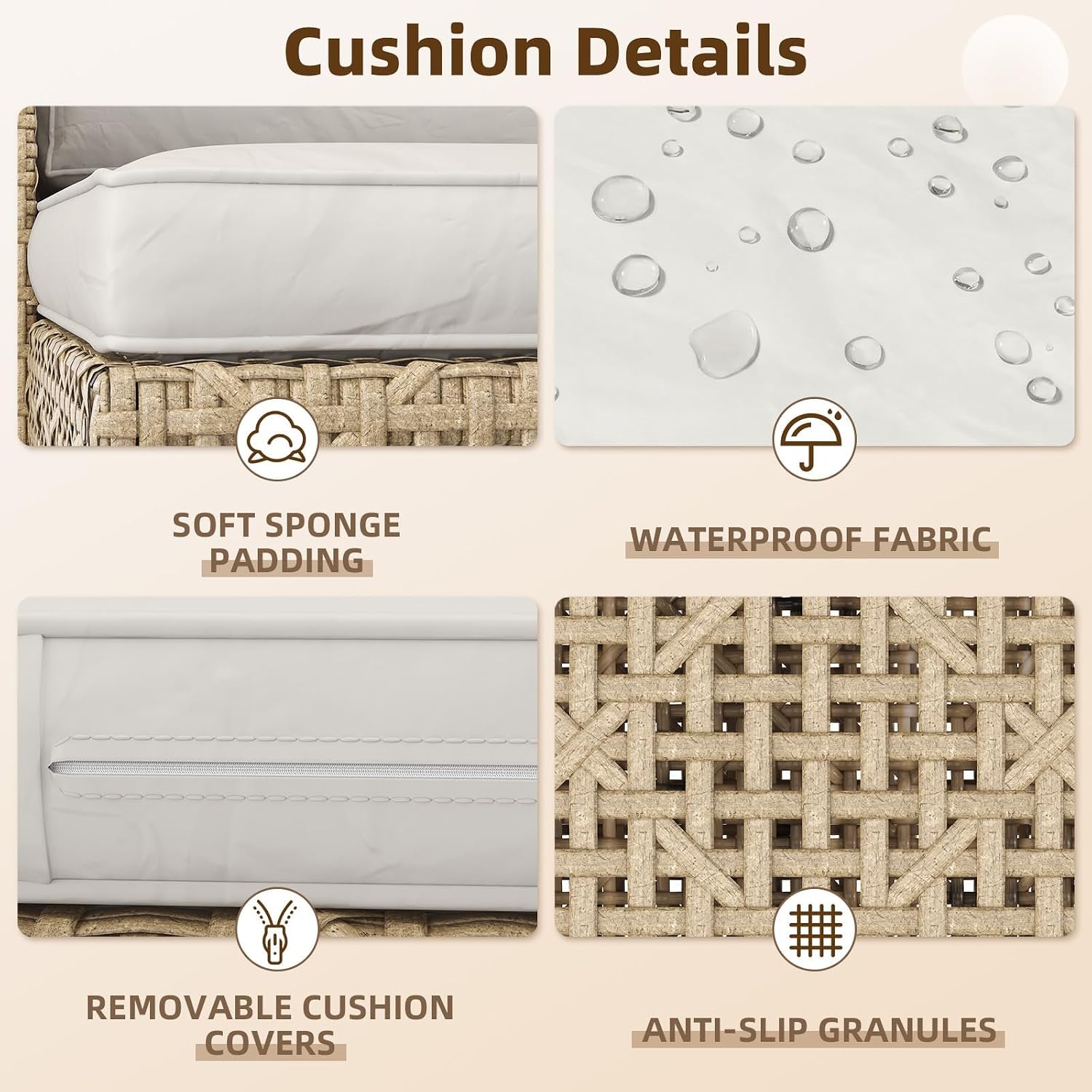 3-częściowy zestaw mebli ogrod – Outdoor Furniture Rattan recenzja i cena
