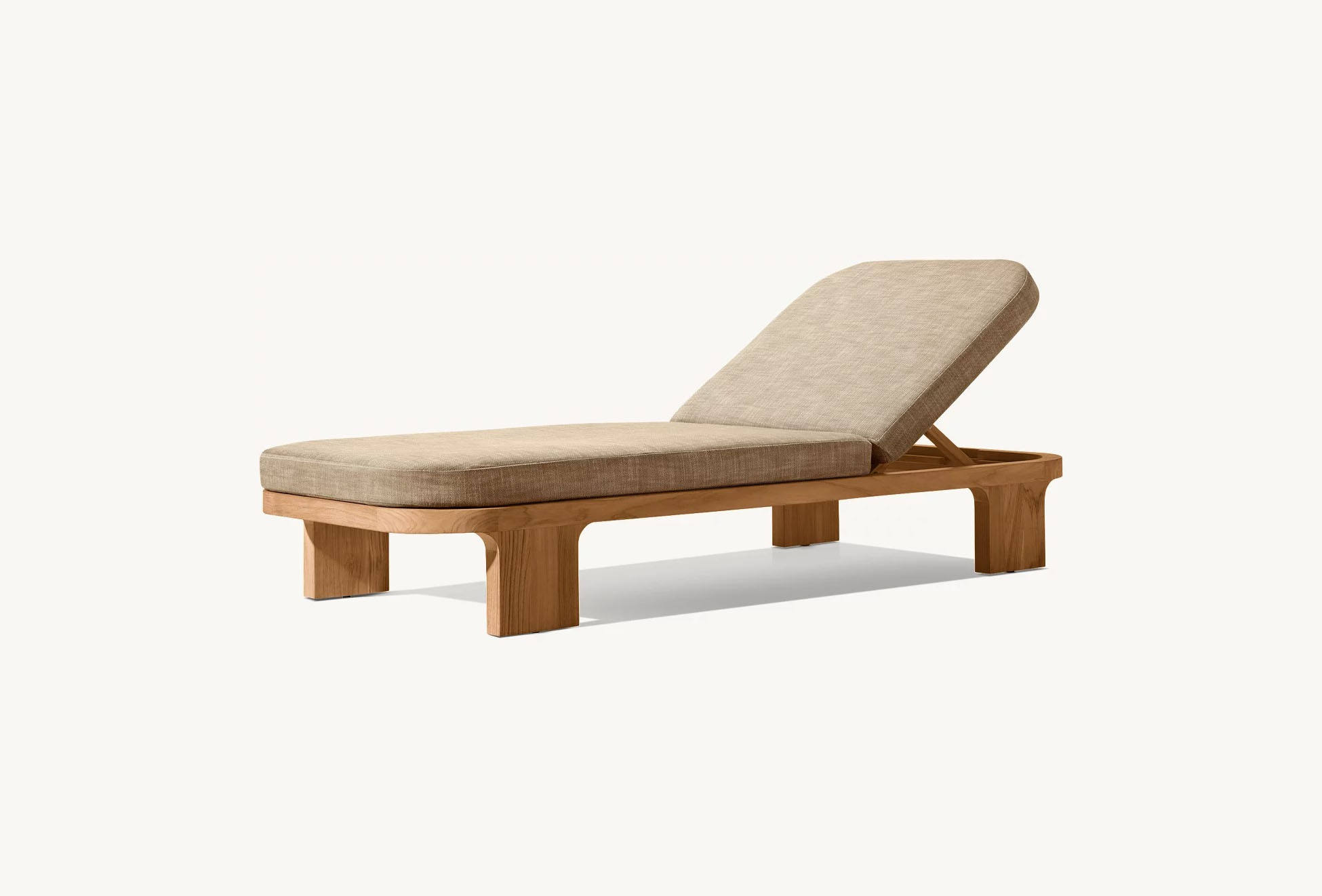 Leżak ogrodowy z drewna tekowe – Outdoor Furniture Teak recenzja i cena
