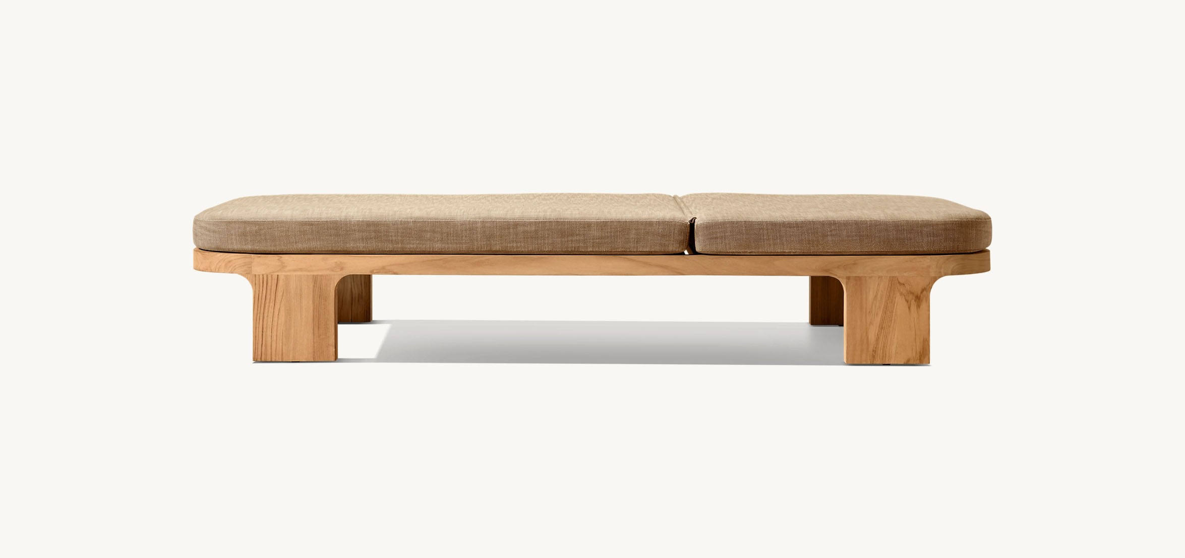 Leżak ogrodowy z drewna tekowe – Outdoor Furniture Teak recenzja i cena