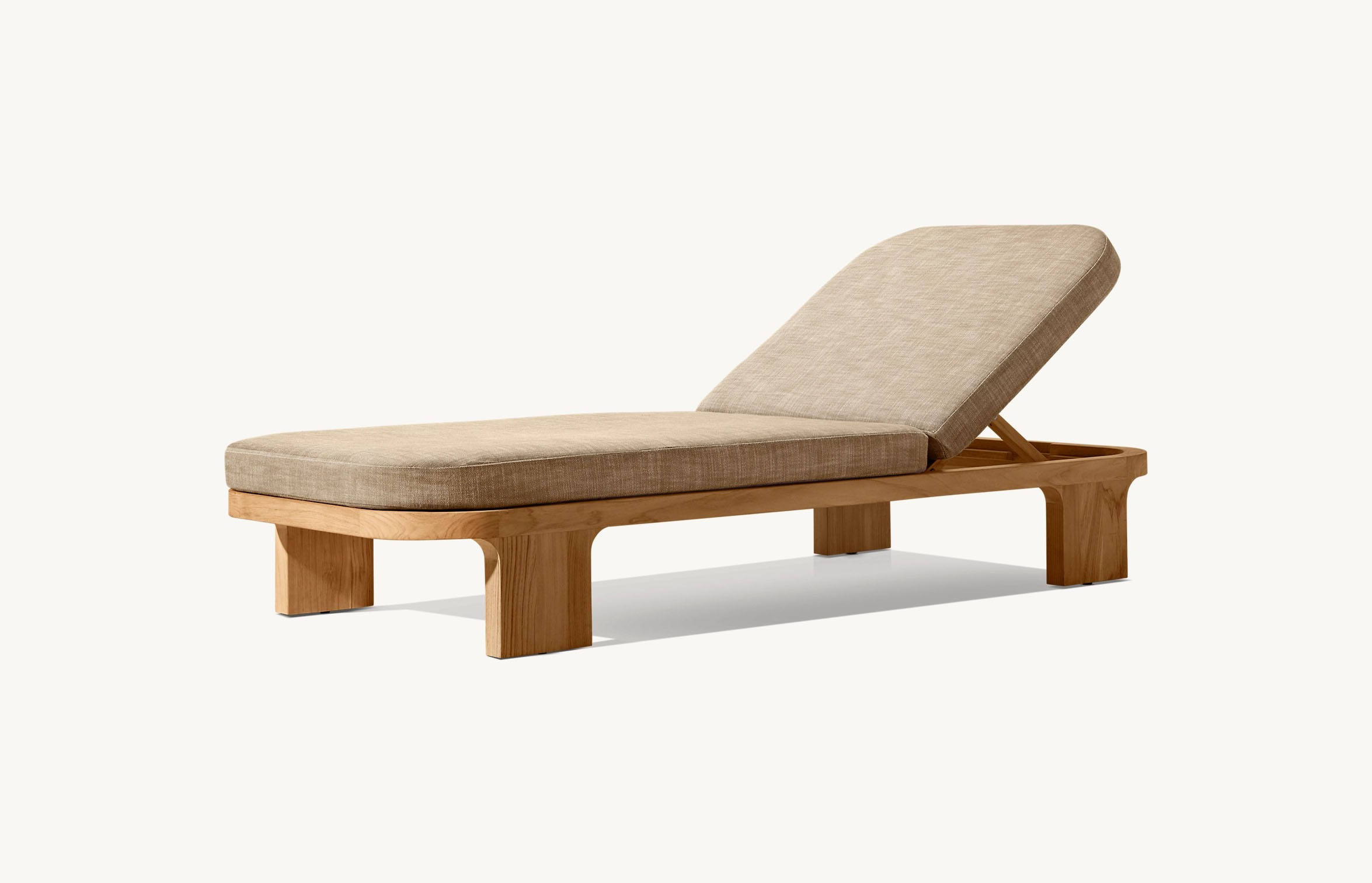 Leżak ogrodowy z drewna tekowe – Outdoor Furniture Teak recenzja i cena