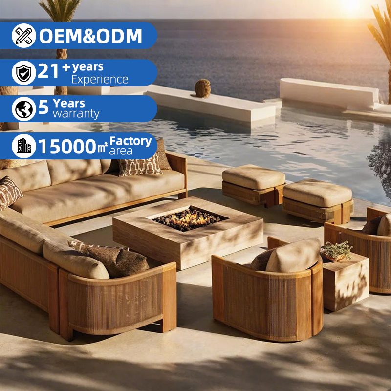 Zestaw mebli ogrodowych z teak – Outdoor Furniture Teak Wood recenzja i cena