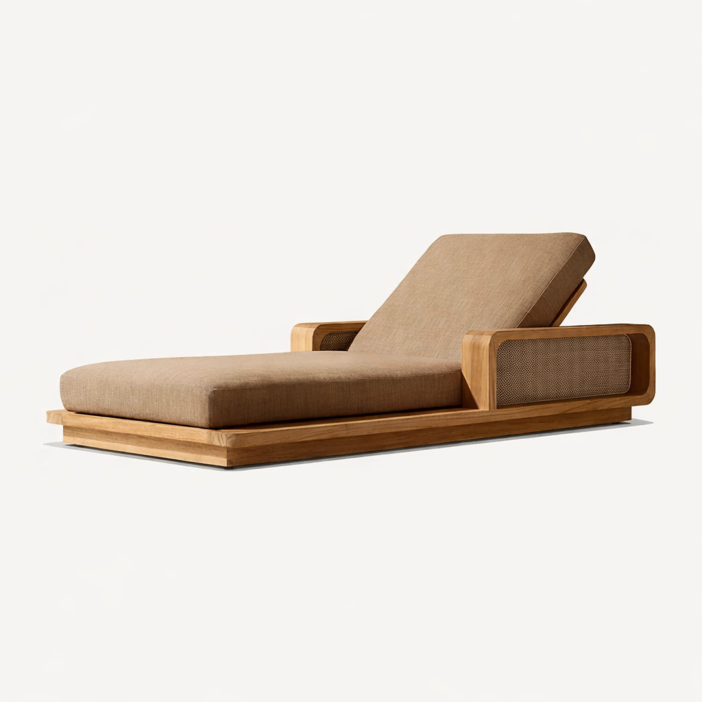 Leżak ogrodowy, leżak hotelowy – Outdoor Furniture Teak recenzja i cena