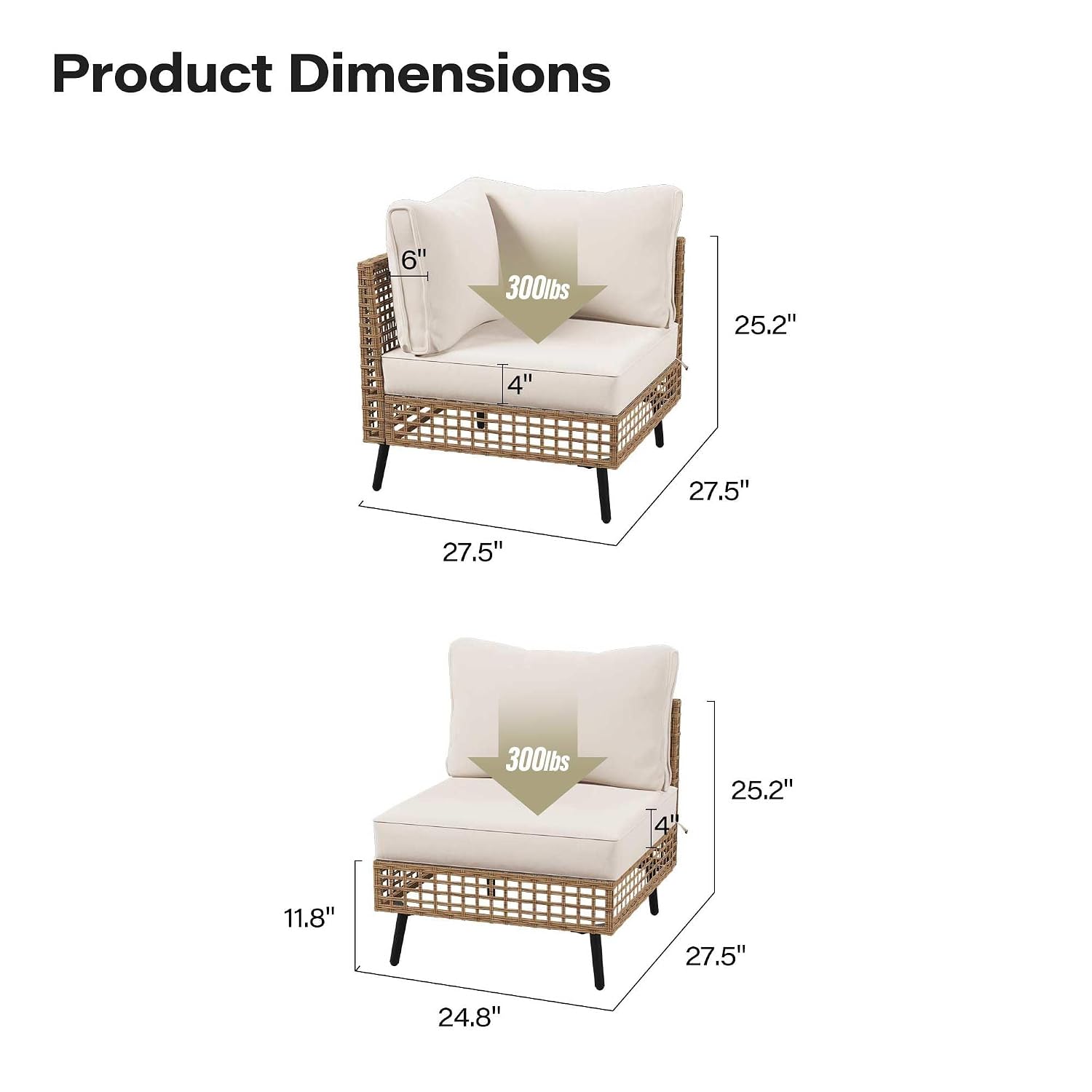 Zestaw mebli ogrodowych z wikl – Outdoor Furniture Rattan recenzja i cena